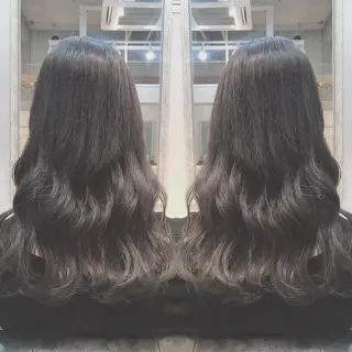 ロング カラー 重政 和樹のヘアスタイル