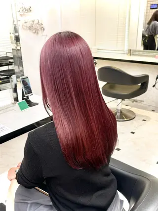 ロング カラー メンズ特化/上野 暖色カラー ダイチのヘアスタイル