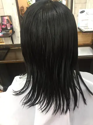 中山 ルミ子のヘアスタイル