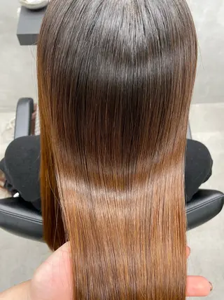 ロング すぐ巻ける縮毛矯正 🍀勝倉　麗のヘアスタイル