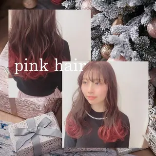 ロング カラー ヘアアレンジ 🎀トップスタイリ スト湯川響🎀のヘアスタイル