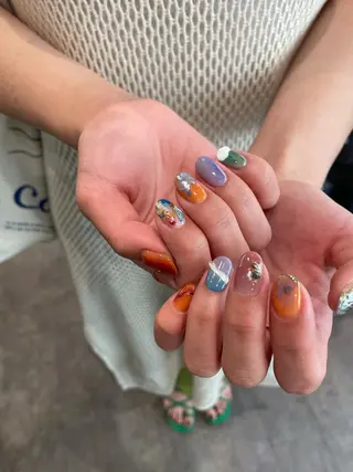 ネイル ナチュラル透明感🌱 小山美樹子のヘアスタイル