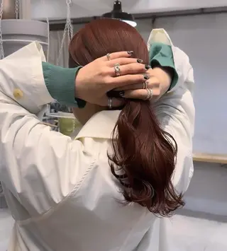 ロング カラー Lomalia 🤍🫧/makoのヘアスタイル
