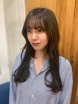 カラー CHIE艶カラー＆ 癒しヘッドスパ🌿のヘアスタイル