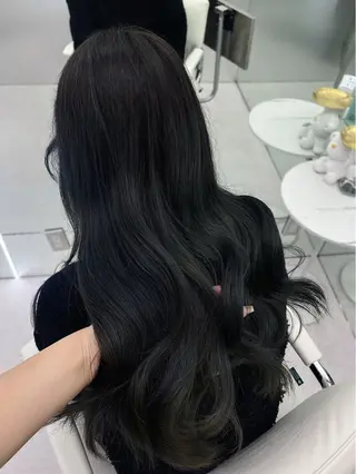 ロング カラー 🖤韓国･網紅 KOYUKI🖤のヘアスタイル
