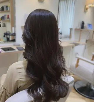 ロング 大人韓国ヘア🎀 しょうこLuanaのヘアスタイル