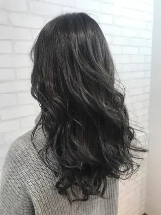 ロング カラー 髪質改善【due hair】砂川 翔のヘアスタイル