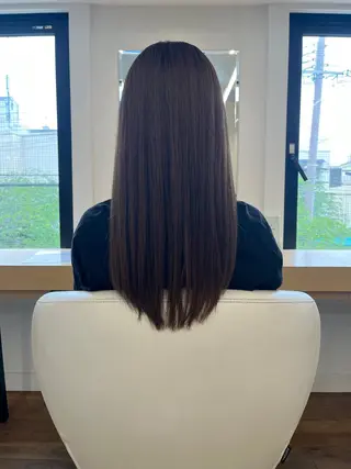 ロング 石川 哲のヘアスタイル