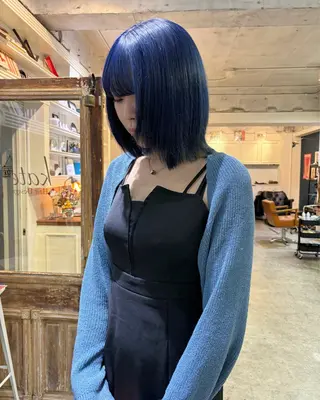 ミディアム カラー ヘアアレンジ 山口 樹里のヘアスタイル