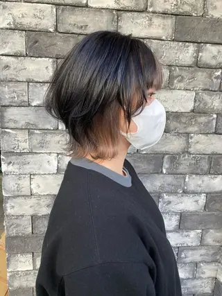 ショート カラー ✂️似合わせの魔術師 石田一樹✂️のヘアスタイル