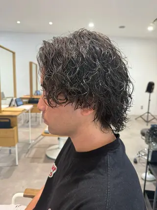 ミディアム 樋口 令惟のヘアスタイル
