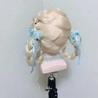 ロング ヘアアレンジ 佐藤 礼菜のヘアスタイル