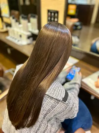ロング カラー 🔥中野聖人🔥 髪質改善カラー/ボブのヘアスタイル