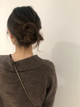 ヘアアレンジ カットカラーモデル BASSA上石神井店のヘアスタイル