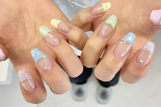 ネイル 大阪福島韓国束感まつ げ Sayaka🤍のマツエク・マツパデザイン