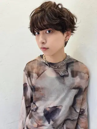 メンズ 韓国風メンズ/垢抜け /メイク男子/キャロのヘアスタイル