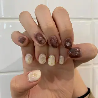 ネイル 【淡色color/ nail】maikoのネイルデザイン