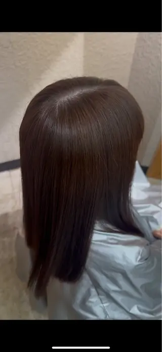 カラー モデル様募集中🐰 西尾美優のヘアスタイル