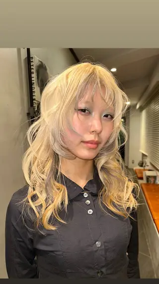 ロング カラー タナカ カナ🫧のヘアスタイル