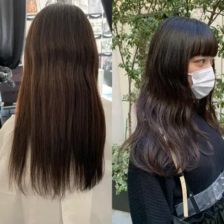 ロング カラー パーマ ヘアアレンジ メンズ キッズ ブリーチ　ハイトーン 特化🌈フジタハルキのヘアスタイル