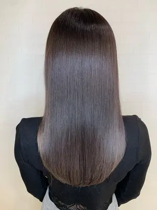 セミロング レイヤー/髪質改善 /山永圭介のヘアスタイル