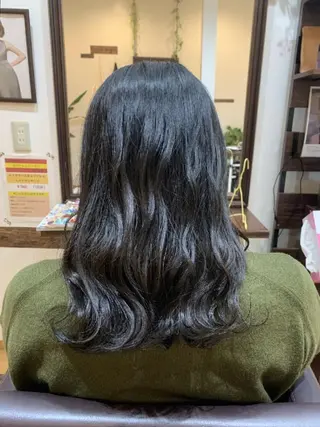 ロング カラー サトウ シューイチのヘアスタイル