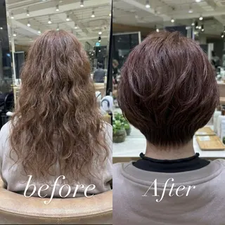 ショート 大人ショート特化/ カットモデル/表参道のヘアスタイル