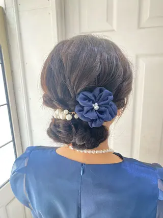 ヘアアレンジ uros.中目黒 moekaのヘアスタイル