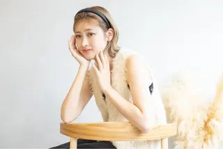 ミディアム カラー ヘアアレンジ 🫧透明感カラー/ ボブ/小笠原汐海🪽のヘアスタイル