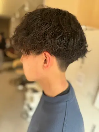 パーマ メンズ メンズスタイル 伊畑優希のヘアスタイル