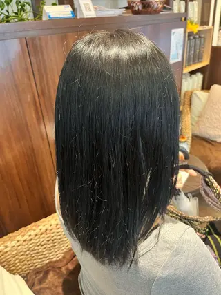 ミディアム ナチュラルカラー みずきのヘアスタイル