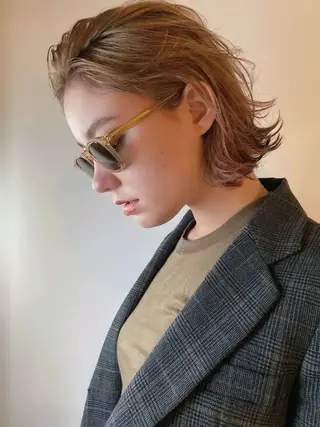 ミディアム 似合わせcut ◎ 倉橋実咲のヘアスタイル