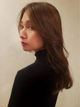 ロング カラー 松永 竜汰のヘアスタイル