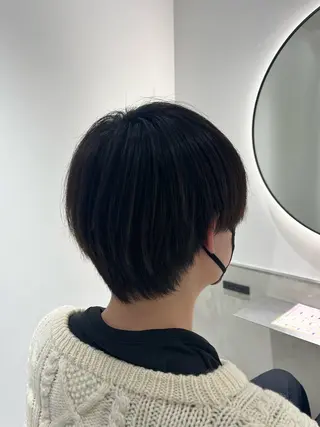 ショート 髪質改善/レイヤー× 縮毛矯正🤍maiのヘアスタイル