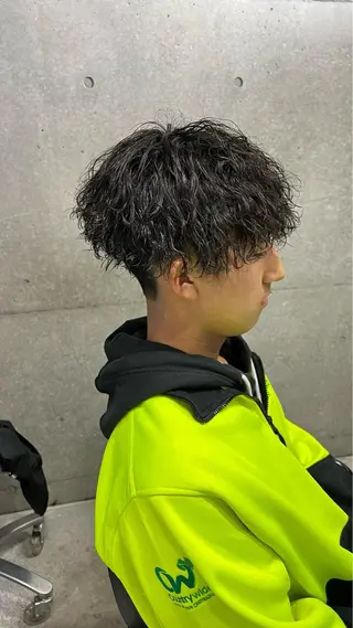ショート パーマ メンズ 藤井優大 店舗異動しましたのその他イメージ