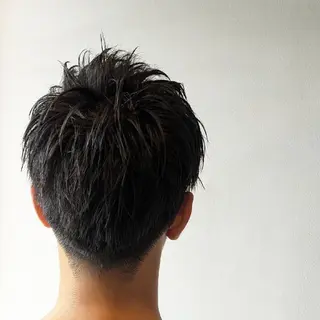 ショート メンズ こにし/蒲生四丁目 /美髪カラー/スパのヘアスタイル
