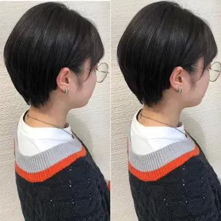 ショート 三鷹で1番ショート ボブをカットする新谷のヘアスタイル
