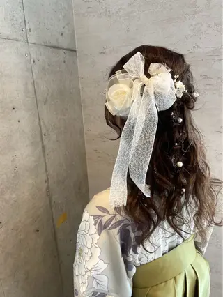 ロング ヘアアレンジ 美髪× ヘアセット✨Araiのヘアスタイル