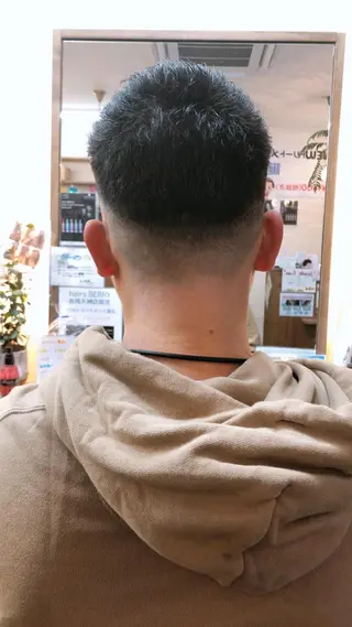 ショート メンズ 中司 優樹のヘアスタイル