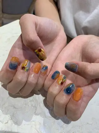 ネイル マキノ ユイのネイルデザイン