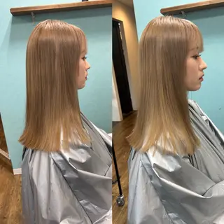 ミディアム カラー 口コミ150件超え 💬☘️笹岡航太のヘアスタイル