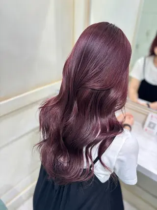 ロング カラー 透明感カラー🎀 みゆうのヘアスタイル