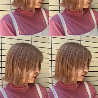 ショート カラー ヘアアレンジ 「sumi」 AMIのヘアスタイル