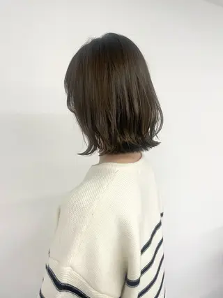 ミディアム カラー 🫧透明感カラー🫧 古川穂果のヘアスタイル