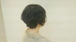 ショート 透明感ハイライト◎ 伊藤夏海のヘアスタイル