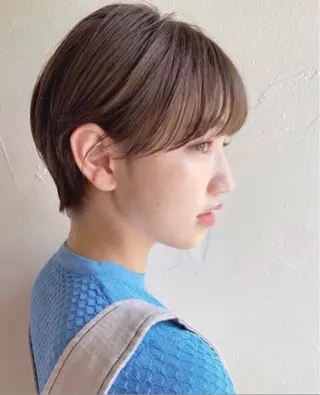 ショート カラー momoka 💛ショートカットのヘアスタイル