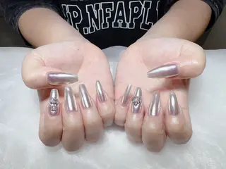 ロング 戸井田 静香のネイルデザイン