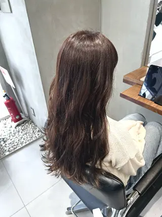 ロング 🤍🐰韓国ヘア/ レイヤー🤍菅原麻里のヘアスタイル