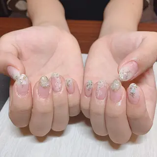 ミディアム .. momoko🕊のネイルデザイン
