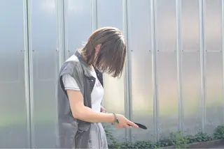 ミディアム 🐺ウルフ/レイヤー カット/高嶋湧大のヘアスタイル